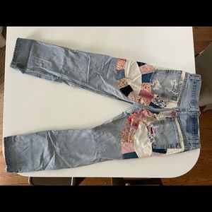Refurbished Patch-Quilt Jeans!